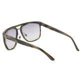 グッチ サングラス GG1028 カーキグリーン ブラウン プラスチック メンズ GUCCI 【中古】